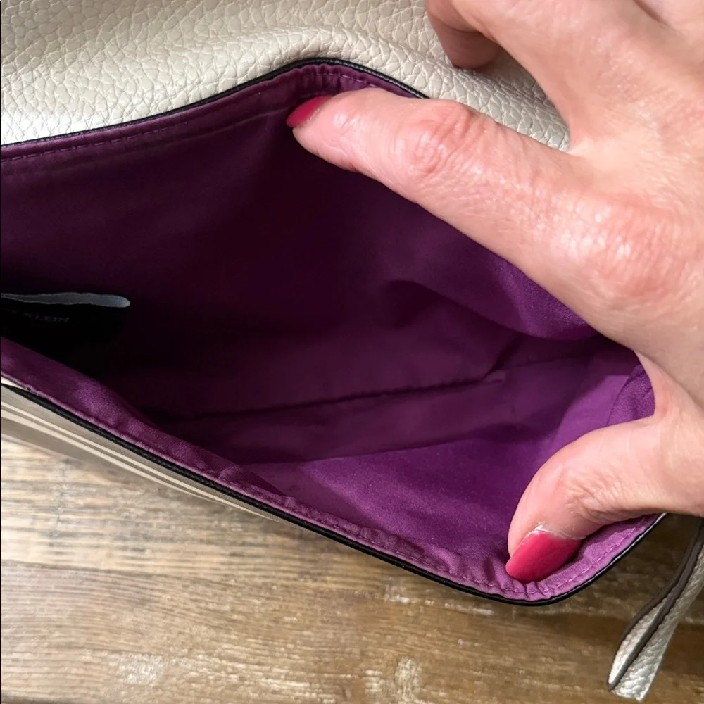 Anne Klein striped envelope